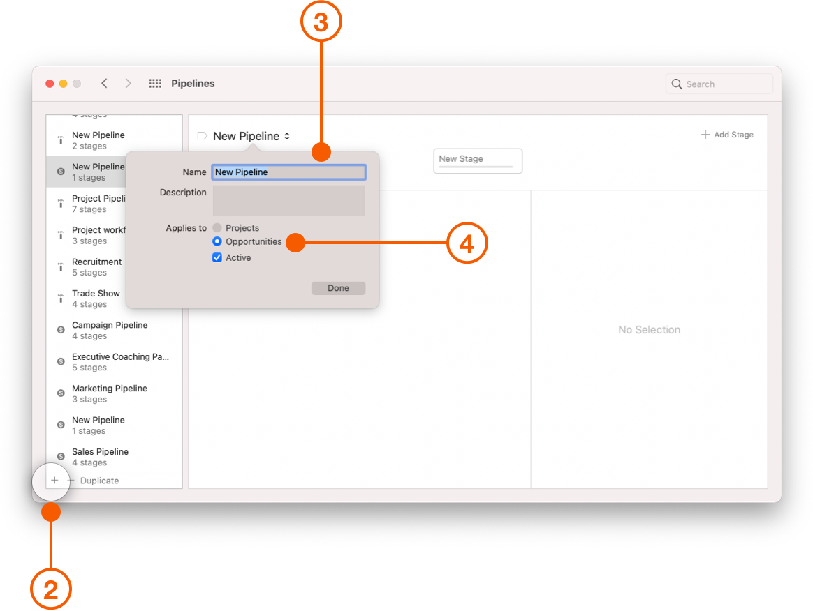 Adding Pipeline